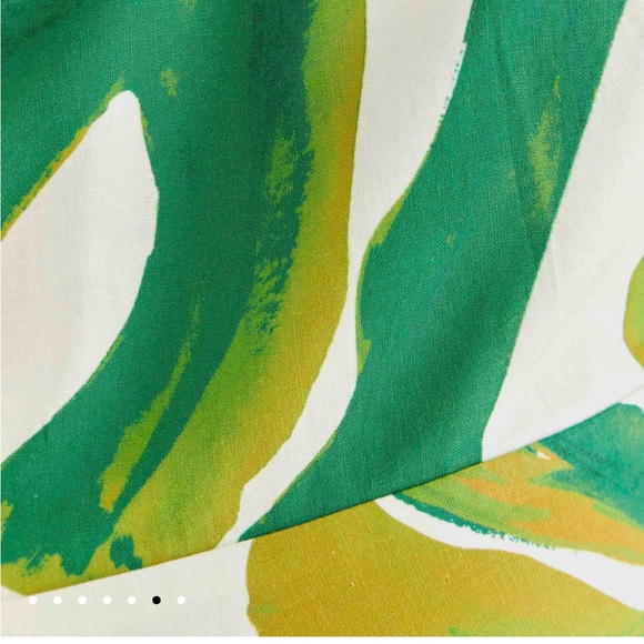 FARM Rio Sz. S White Monstera One ShoulderJumpsuit EUC - Picture 9 of 16